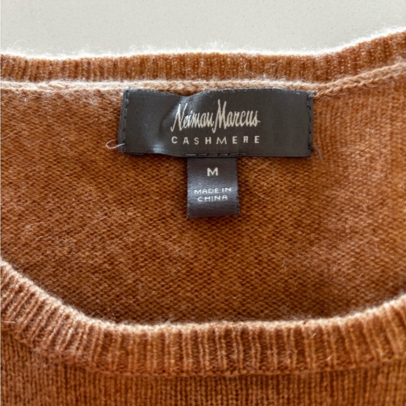 Women’s Neiman Marcus Cashmere Cap Sleeve Size Medium - Picture 5 of 14